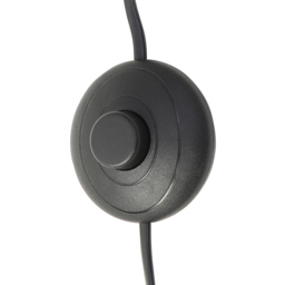 Living and Home Black Cylindrical Shade Floor Lamp - Size: 158 x 22 x 22cm - Wilko - thumbnail 4