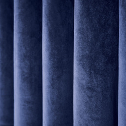Helena Springfield Escala Lined Electric Blue Curtains 168 x 229cm - Size: W 168 x D 229cm - Wilko - thumbnail 3