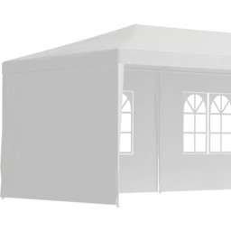 Outsunny 9 x 3m White Party Tent Gazebo - Size: 3 x 9m - Wilko - thumbnail 4