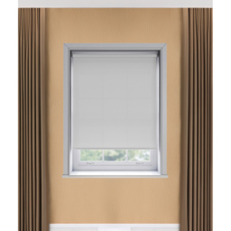 New Edge Blinds Thermal Blackout Roller Blind White 130cm - Size: W 130 x D 170cm - Wilko - thumbnail 4