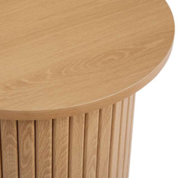 Birlea Axel Fluted Brown Side Table - Size: 48 x 45 x 45cm - SleepSoul - Wilko - thumbnail 5