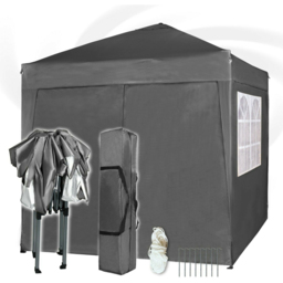 Grey 2 x 2m Pop Up Gazebo with Removable Sidewalls - MCC - Wilko - thumbnail 3