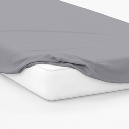 Serene Double Grey Fitted Bed Sheet - Wilko - thumbnail 4
