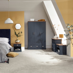 GFW Kendal Slate Blue 4 Piece Bedroom Furniture Set - Wilko - thumbnail 7