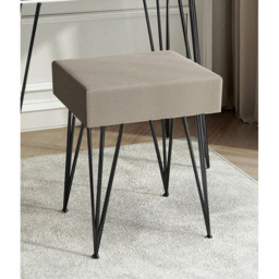 CARME Home Claudia White and Black Belle LED Mirror Dressing Table with Stool - Size: 29 x 51.5 x 114cm - Multi - Wilko - thumbnail 5