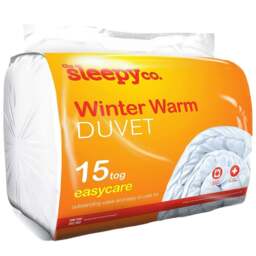 Sleepworks Single White Extra Warm Duvet 15 Tog - Wilko - thumbnail 1
