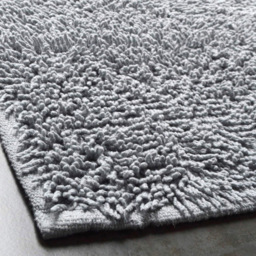 Allure Bath Fashions Dove Grey Tumble Twist Bath Mat 55 x 90cm - Wilko - thumbnail 3