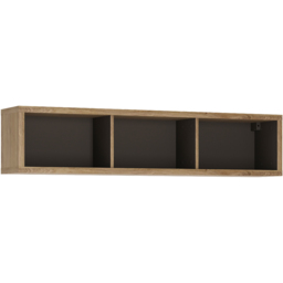 Florence Shetland Wide Wall Shelf - Brown - Furniture To Go - Wilko - thumbnail 3