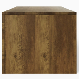 GFW Astley 2 Drawer 2 Shelf Knotty Oak Coffee Table - Size: 41 x 100 x 50cm - Brown - Wilko - thumbnail 6