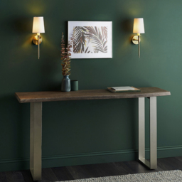 Merano Florence Satin Brass and Vintage White Fabric Wall Lamp - Size: 17 x 13 x 44.8cm - Wilko - thumbnail 7