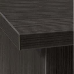 R White Cabinets 2 Drawer Single Cabinet Set-06 Computer Desk Black - Size: 72.8 x 132.9 x 54cm - Wilko - thumbnail 3