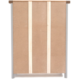 Mirano 3 Shelf Grey Bookcase - Cabinet Bits - Wilko - thumbnail 6