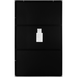 The Artus Black Aluminium Wall Leaner Mirror 174 x 110cm - MirrorOutlet - Wilko - thumbnail 5