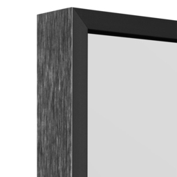 The Artus Black Aluminium Wall Leaner Mirror 174 x 110cm - MirrorOutlet - Wilko - thumbnail 6
