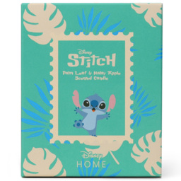 Disney Stitch Pal Leaf and Malay Apple Scented Candle 195g - Size: 12.3 x 9 x 9.2cm - Teal - Wilko - thumbnail 3