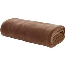 Deyongs Umber Snuggle Touch Throw 140 x 180cm - Yellow - Wilko - thumbnail 1