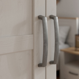 Florence 4 Door Riviera Oak and White Wardrobe with Mirrors - Multi - Furniture To Go - Wilko - thumbnail 7