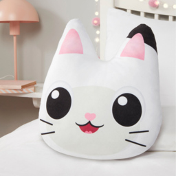 Gabbys Dollhouse Pandy Shaped Cushion White - Wilko - thumbnail 3