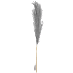 Shatchi Pre Lit Grey Pampas Grass 100cm - Size: 100 x 8 x 8cm - Wilko