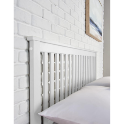 Home Treats Single White Wooden Ottoman Bed - Wilko - thumbnail 4