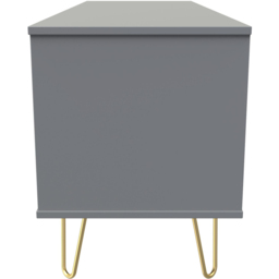 Crowndale 4 Drawer Dusk Grey Chest of Drawers Ready Assembled - Wilko - thumbnail 5