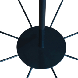Xmas Haus 415 RGB Micro Seed LED Hard Surface Flagpole Light Tower with Star Topper 8ft - Size: 2400 x 1050 x 1050cm - Black - Wilko - thumbnail 3