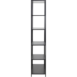 Florence Seaford 5 Shelf Black Metal Bookcase - Furniture To Go - Wilko - thumbnail 5