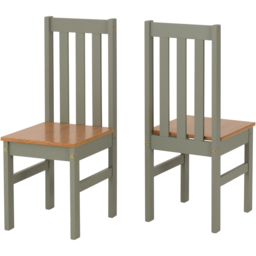 Seconique Ludlow Oak Effect 4 Seater Dining Table Set Green - Multi - Wilko - thumbnail 6