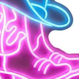 Cowboy Hat Pink Neon Sign - Size: 37.5 x 25 x 1.6 cm - Wilko - thumbnail 5