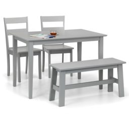 Julian Bowen Kobe Set of 2 Grey Dining Chair - Wilko - thumbnail 7