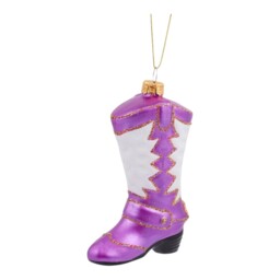 Cowboy Boot Decoration - Jingle Bell Boogie - Wilko - thumbnail 3