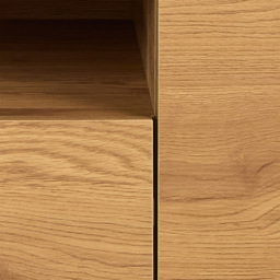 Florence Seaford 2 Door Single Drawer Matt Wild Oak TV Unit - Size: 45 x 140 x 40cm - Brown - Furniture To Go - Wilko - thumbnail 7