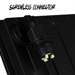 TCP 50W LED Floodlight with Screwless Connector - Size: 153.00 x 20.9 x 5cm - Black - Wilko - thumbnail 6