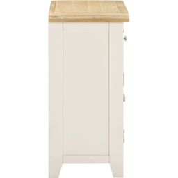 Seconique Windsor 2 Door 2 Drawer Ivory and Oak Sideboard - Size: 81.5 x 97 x 40cm - Ivory/Oak - Wilko - thumbnail 6