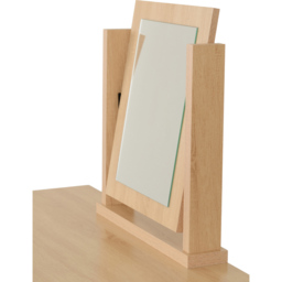 Seconique Nevada Sonoma Oak Effect Dressing Table Set with Mirror - Size: 40 x 100 x 77cm - Brown - Wilko - thumbnail 7