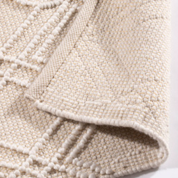 Esselle Home Blenheim Cream Diamond Rug 160 x 230cm - Size: 230 x 160 x 1cm - Wilko - thumbnail 4