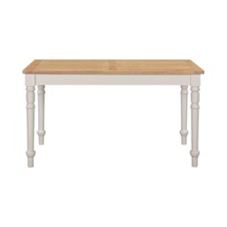 Avesbury Oak Dining Table - Oak - Wilko - thumbnail 4