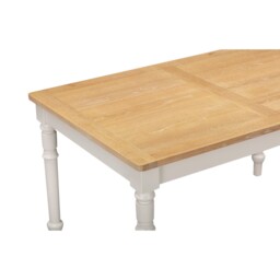 Avesbury Oak Dining Table - Oak - Wilko - thumbnail 6