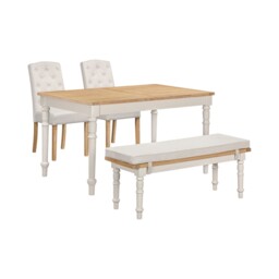 Avesbury Oak Dining Table - Oak - Wilko - thumbnail 7