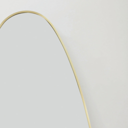 Golden Frame Organic Long Mirror 180 x 60cm - The Port. Co Gallery - Wilko - thumbnail 4