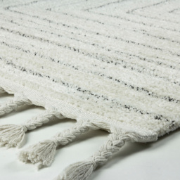 Esselle Home Arctic Maze Natural and Grey Rug 120 x 170cm - Cream - Wilko - thumbnail 4