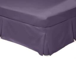 Serene Super King Mauve Platform Valance - Purple - Wilko