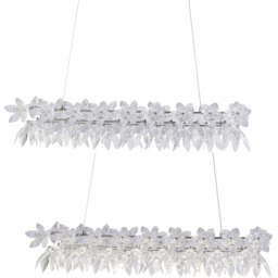 Genevieve LED Ceiling Fitting Chrome - Wilko - thumbnail 6