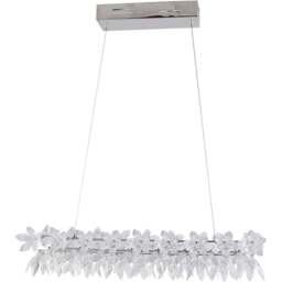 Genevieve LED Ceiling Fitting Chrome - Wilko - thumbnail 1