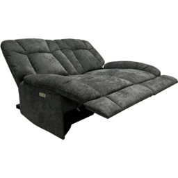 DS Living The Torino Grey Fabric Electric Recliner Chair - Size: 93 x 161 x 108cm - Wilko - thumbnail 3