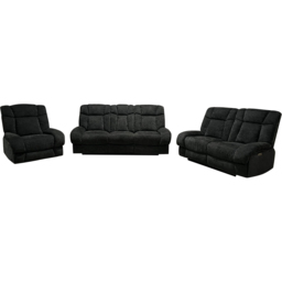 DS Living The Torino Grey Fabric Electric Recliner Chair - Size: 93 x 161 x 108cm - Wilko - thumbnail 4