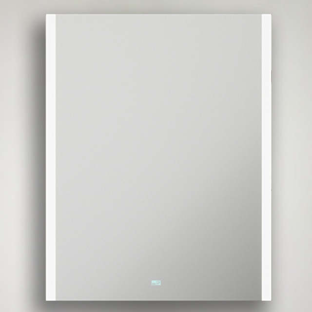Sorrelis Boreal Single Door Tunable LED Mirror Cabinet 70 x 55cm - Size: 70 x 55 x 13cm - Black - Wilko - image 1