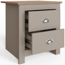 GFW Lancaster Grey 4 Piece Bedroom Furniture Set - Wilko - thumbnail 5