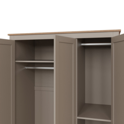 GFW Lancaster Grey 4 Piece Bedroom Furniture Set - Wilko - thumbnail 7