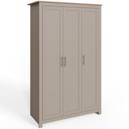 GFW Lancaster Grey 4 Piece Bedroom Furniture Set - Wilko - thumbnail 3